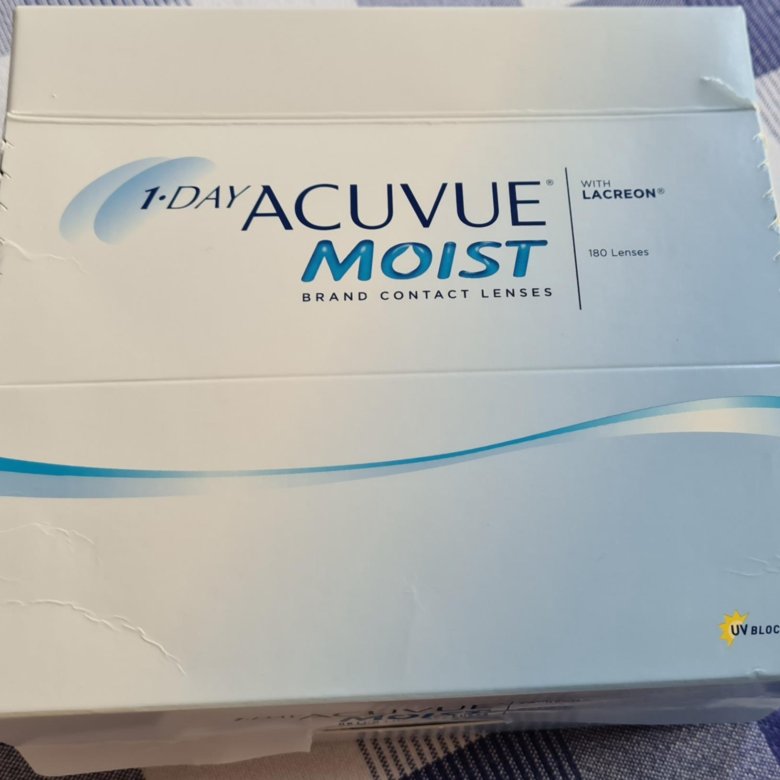 Контактные линзы acuvue moist 5