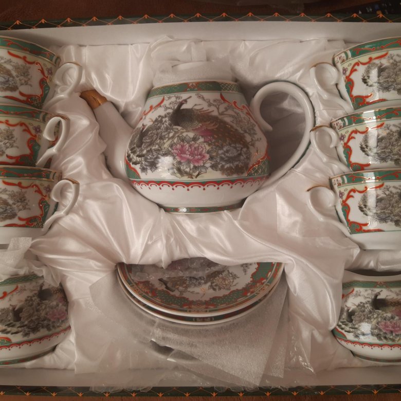 Фарфоровый чайный сервиз VaBene 6 персон – купить в Санкт-Петербурге ...