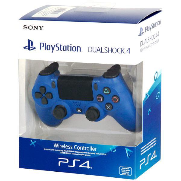 Новый оригинальный джойстик ps4 v2 синий – купить в Санкт-Петербурге ...