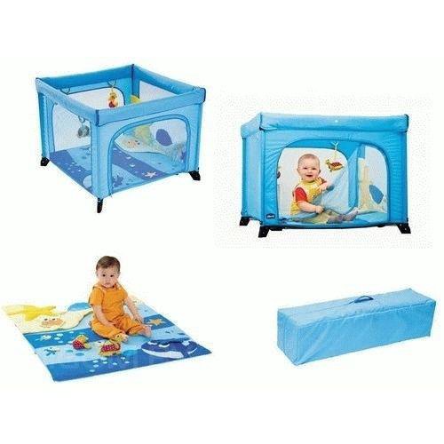 Кровать манеж chicco open green playpen