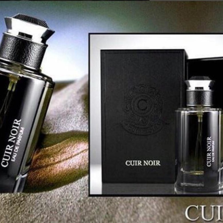 cuir noir eau de parfum