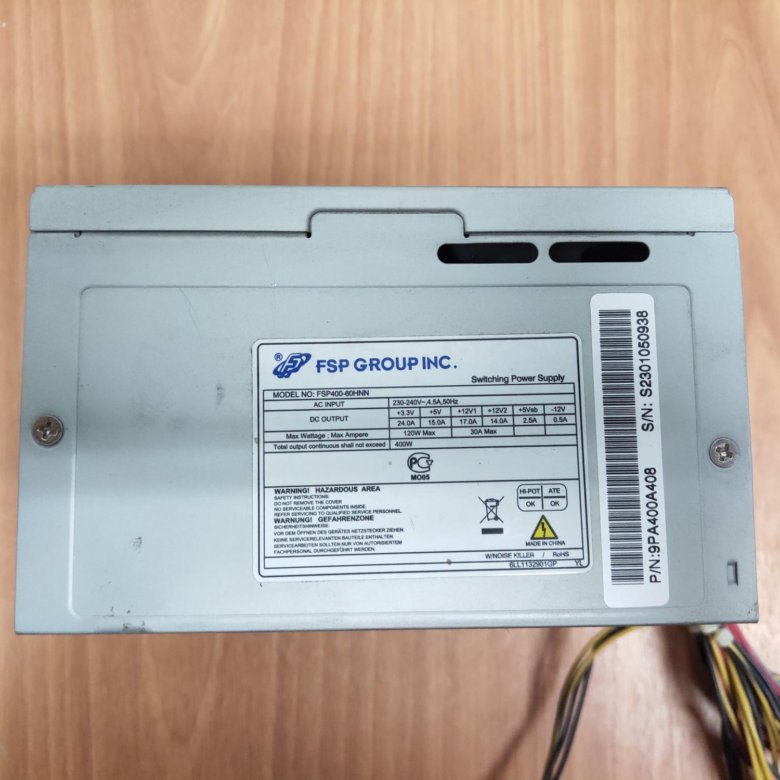 Блок питания fsp 400w. Блок питания FSP Group fsp400-60hnn 400w.