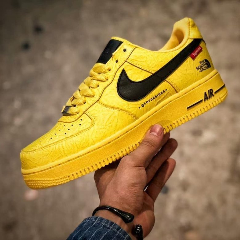 nike air force 1 supreme x the north face