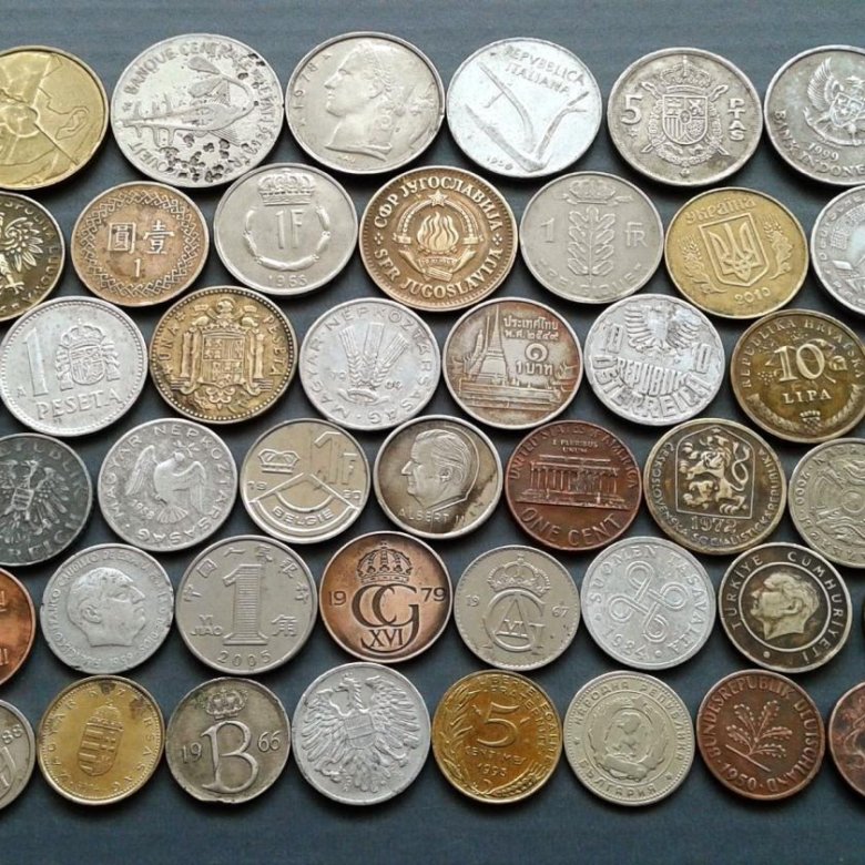 Монеты всех стран мира фото и название