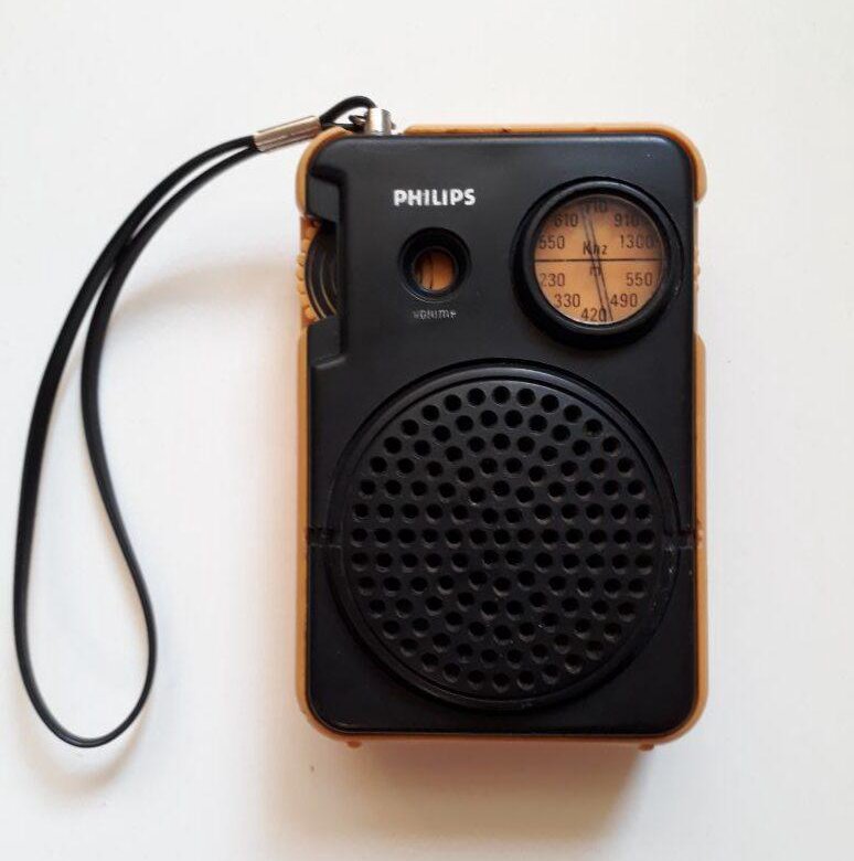 Карманный приемник Philips AL071 винтаж 1974 года – купить в Москве ...