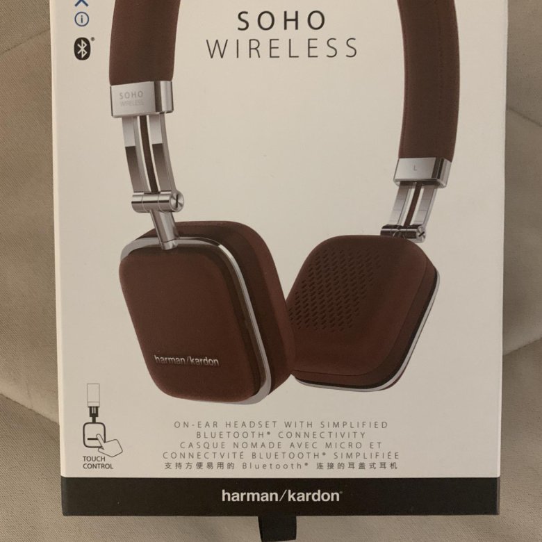 Беспроводные наушники Harman Kardon Soho BT – купить в Москве, цена 5 ...