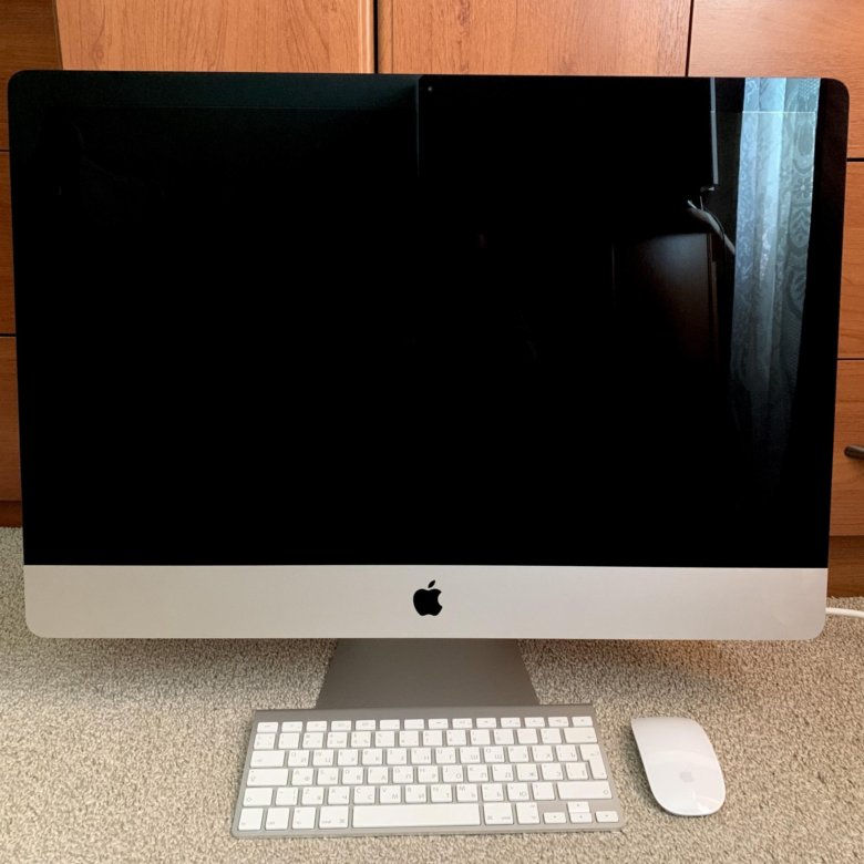 iMac 27 дюймов с клавиатурой и мышью – купить в Якутске, цена 65 000 ...