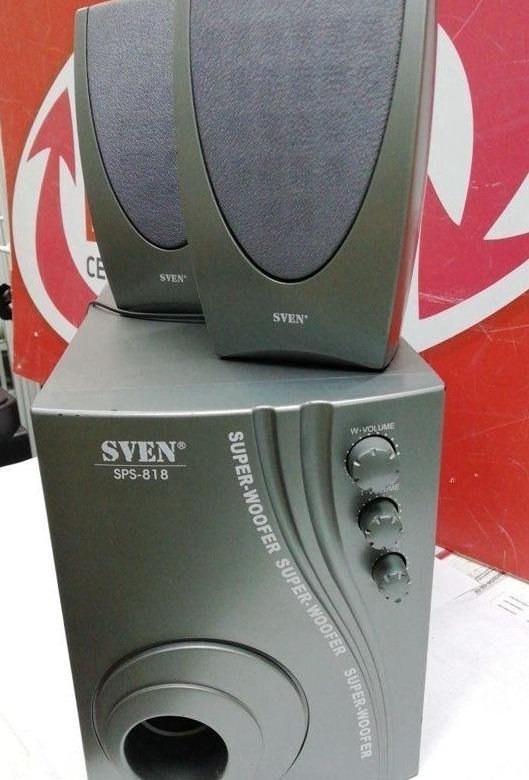 Акустика SVEN sps-818 – купить в Новосибирске, цена 1 099 руб., продано ...