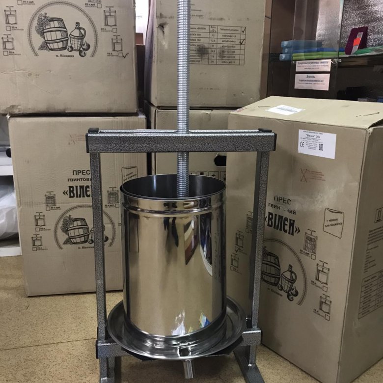 Пресс Ручной Винтовой Настольный Для Пчеловода Купить