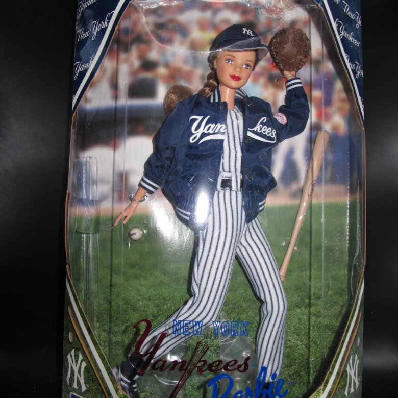 1999 New York Yankees Barbie AA Toy Sisters