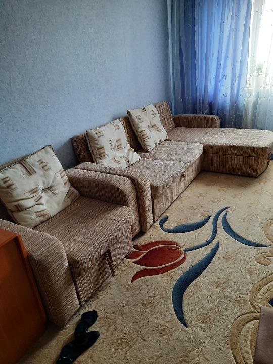 большой угловой диван и большое кресло – купить в Уфе, цена 2 500 руб ...