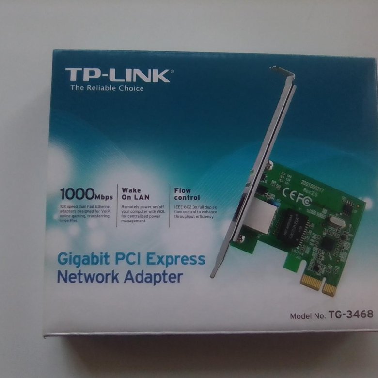 TP-link TG-3468. Сетевой адаптер Gigabit Ethernet TP-link TG-3468 P.