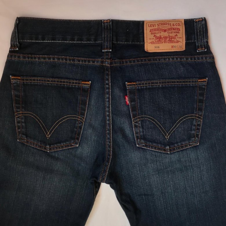 Levis 506. Разница в длине джинс Levis 29 и 30.