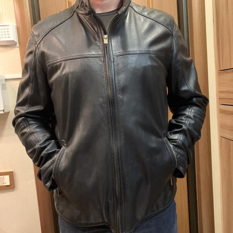 Boston harbour men's on sale leather jacket costco