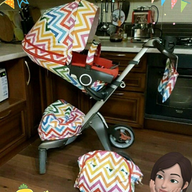 Коляска 3в1 Stokke Xplory – купить в Красноярске, цена 800 руб., дата ...