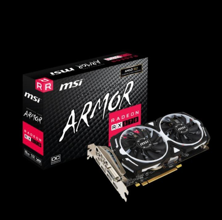 Видеокарта MSI RX 570 8GB Armor – купить в Москве, цена 10 500 руб ...