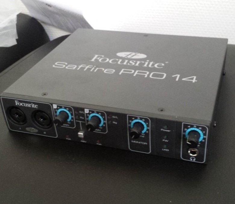 Звуковая карта focusrite saffire pro 40