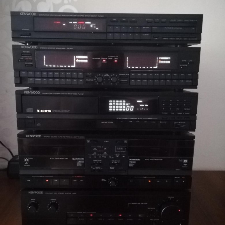 Блочный музыкальный центр kenwood DG3 – купить в Новосибирске, цена 15 ...