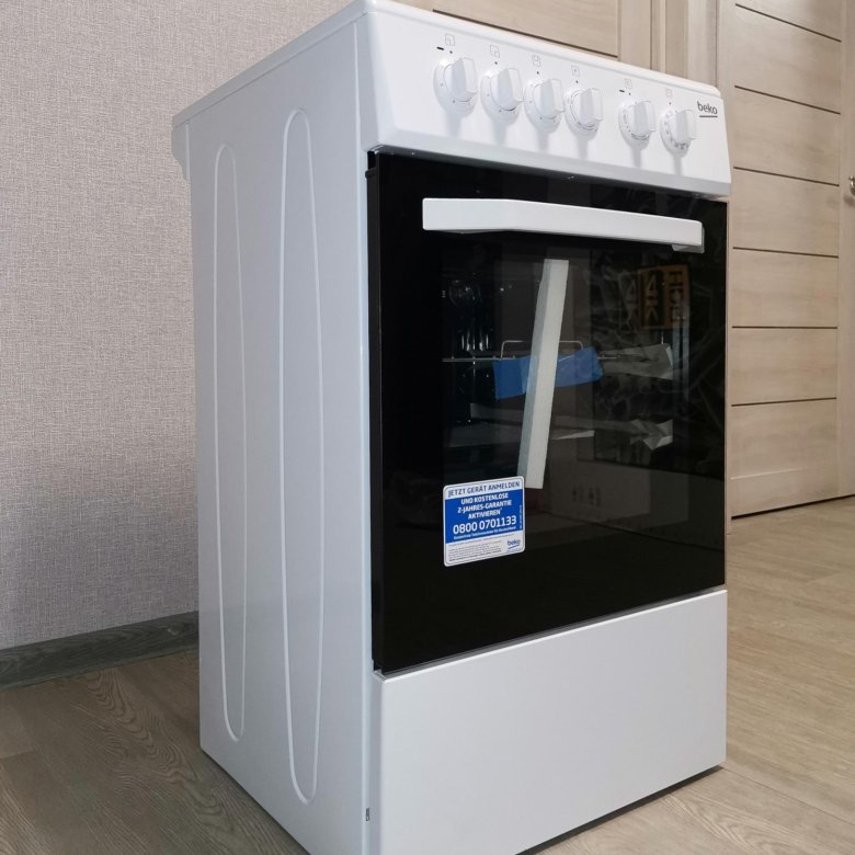Новая керамическая плита Beko CSS 48100 GW – купить в Новосибирске ...
