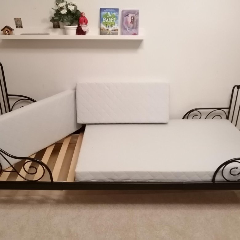 Кровать раздвижная ИКЕА – купить в Москве, цена 6 500 руб., продано 19 ...