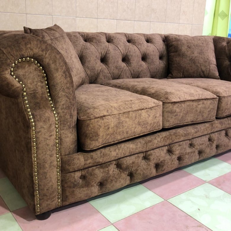 Финский диван Chesterfield, абсолютно новый – купить в Санкт-Петербурге ...