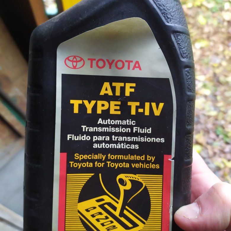 Трансмиссионное масло atf t iv. АТФ тайп 4 Тойота 1 литр.