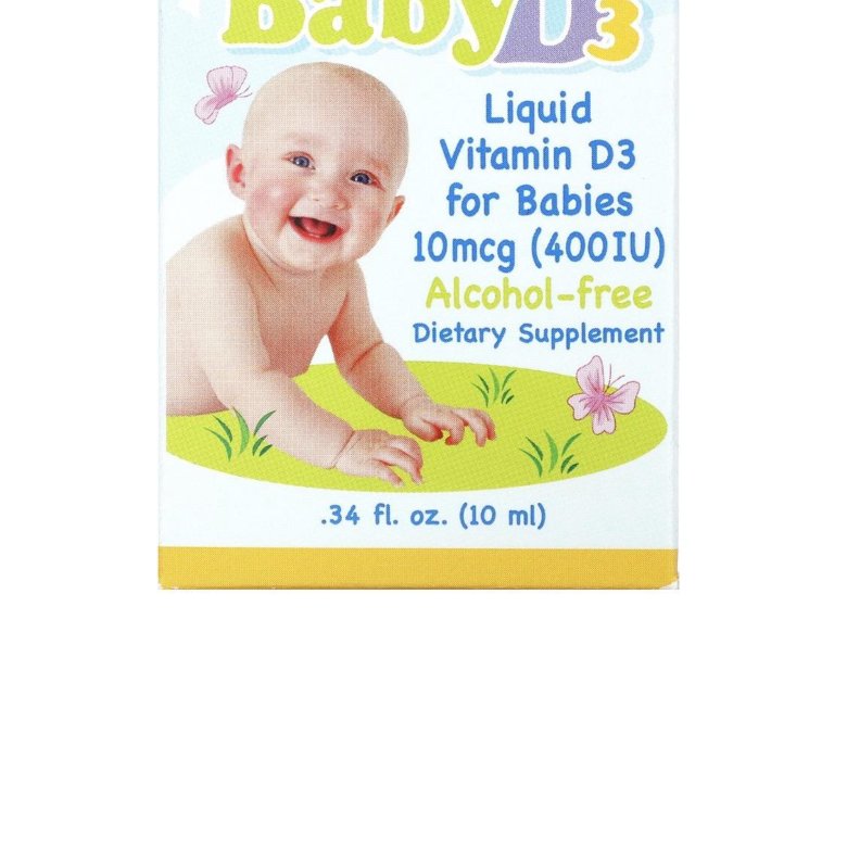 California gold nutrition baby vitamin d3