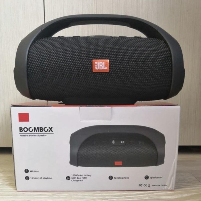 Беспроводная колонка JBL Boombox – купить в Москве, цена 1 400 руб ...