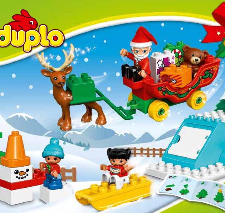 LEGO DUPLO 10837 Конструктор ЛЕГО ДУПЛО Новый год