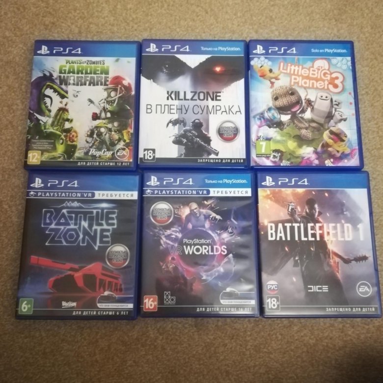Игры на ps4 – купить в Москве, цена 500 руб., дата размещения: 03.12. ...