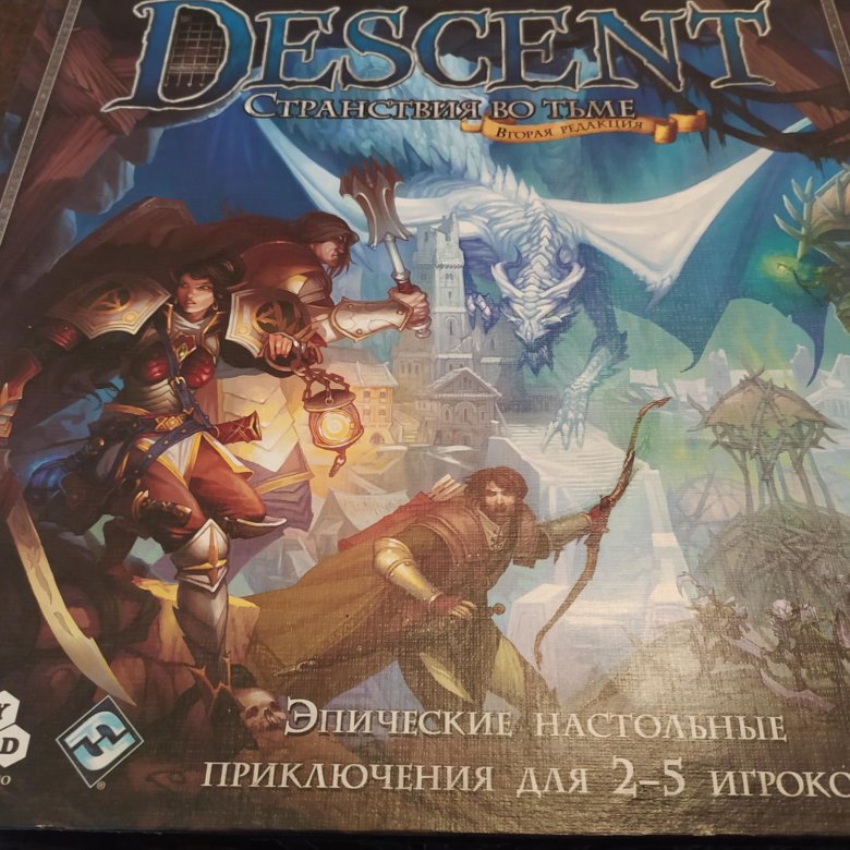 Настольная игра descent сказания тьмы