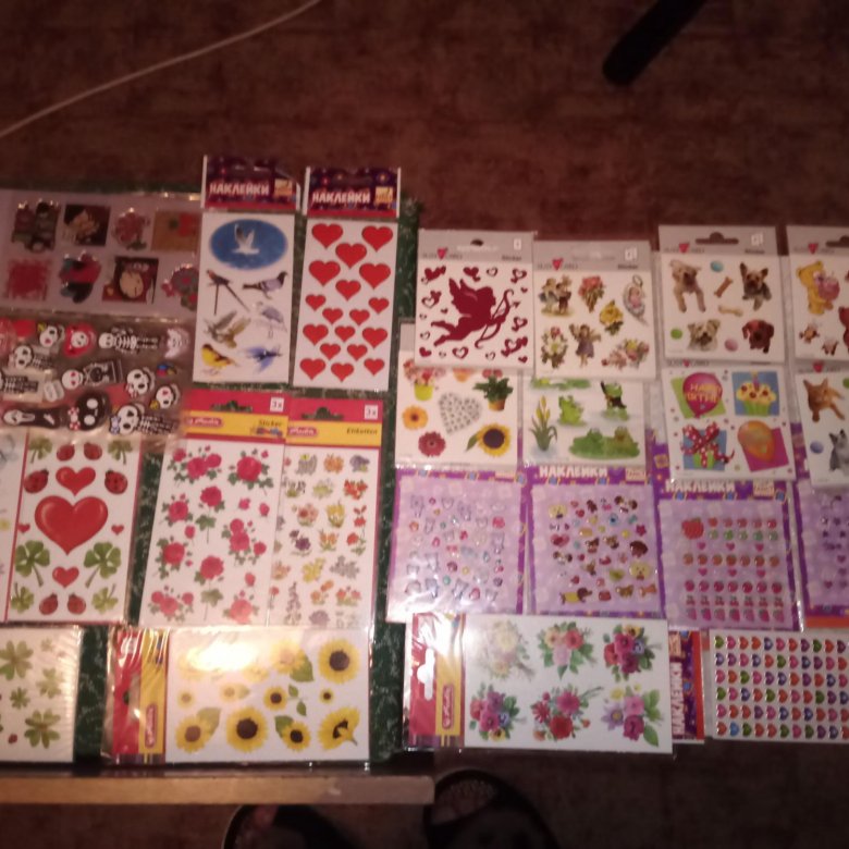 Наклейки для творчества,декорат – купить в Люберцах, цена 30 руб., дата ...
