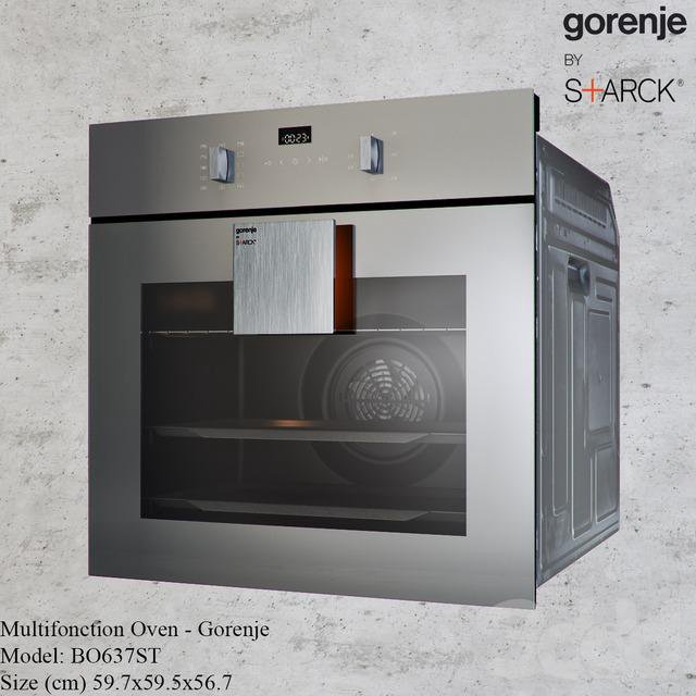 Электрический духовой шкаф gorenje bob6737e01x