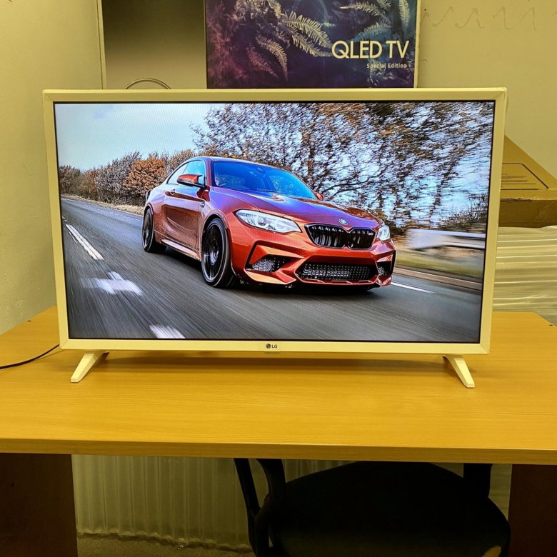 Белый Телевизор LG 32” DVB-T2 HDMI USB – купить в Москве, цена 8 000 ...