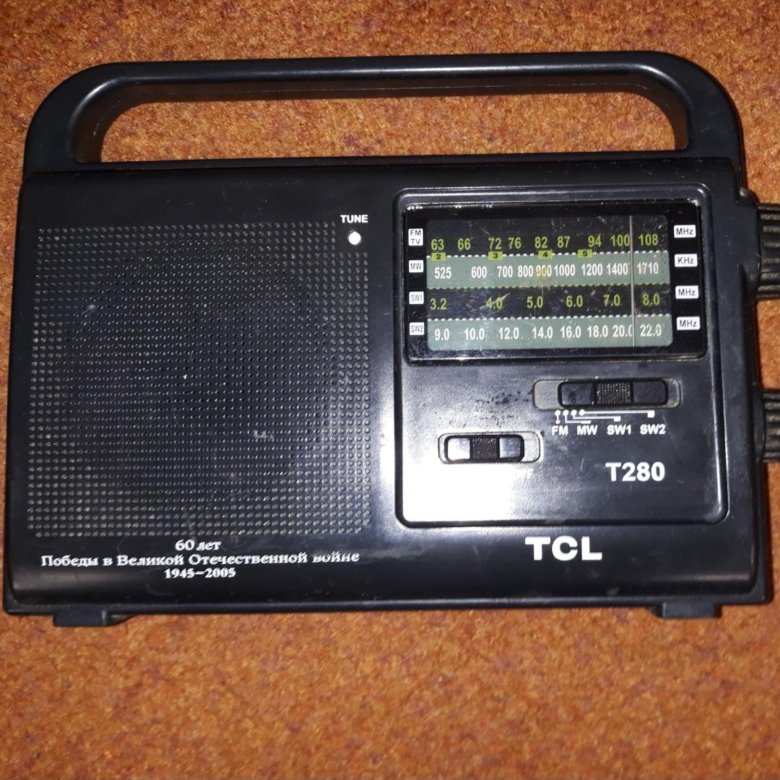 Радиоприемник tcl t280 схема