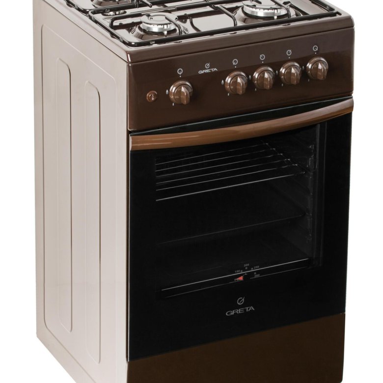 Газ.плита GRETA GG 5072 MG33(B)(07) коричневая – купить в Москве, цена ...