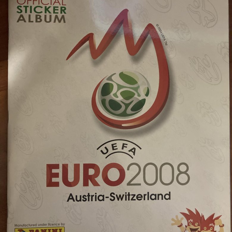 Наклейки 2008. UEFA Euro 2008 Mascot. Panini Stickers Euro 1984 USSR. Евро этикетка