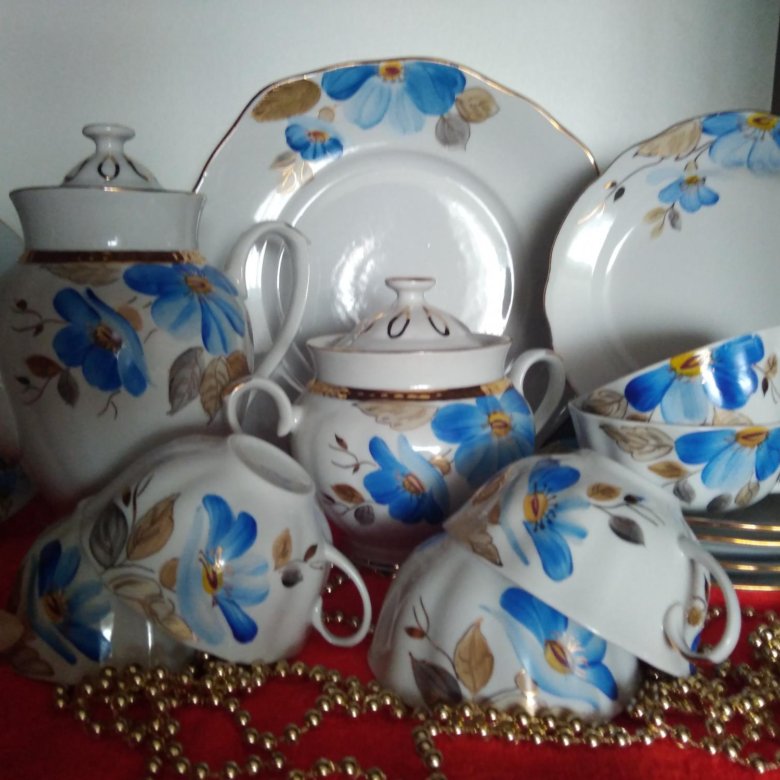 Сервиз чайно-кофейный Дулевского ФЗ – купить в Кирове, цена 4 900 руб ...