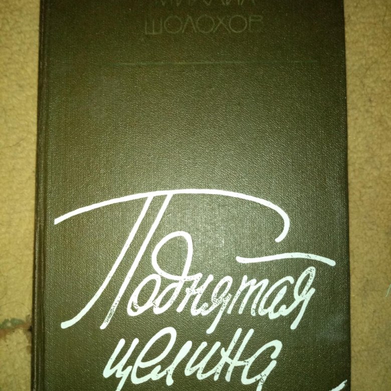 Книга Поднятая целина Шолохов 1982 2 части – купить в Домодедово, цена ...