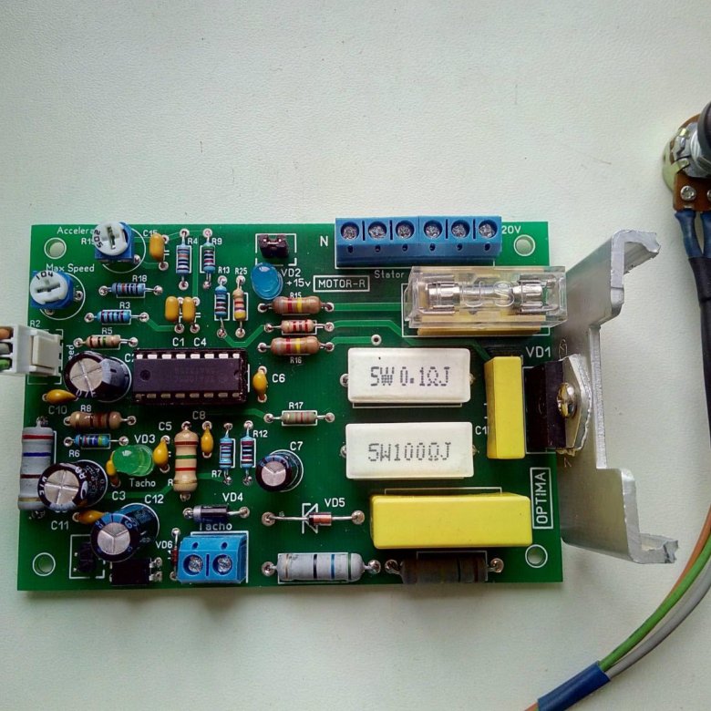 Регулятор оборотов электродвигателя на TDA1085 1шт – купить в ...