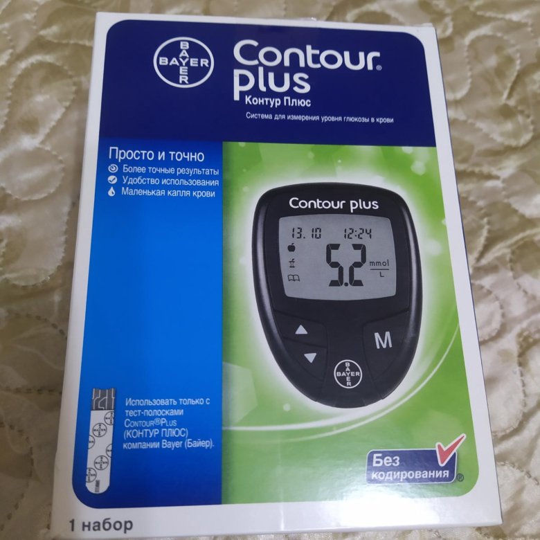 Глюкометр contour plus