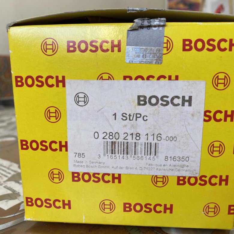 Bosch 0280218116 схема