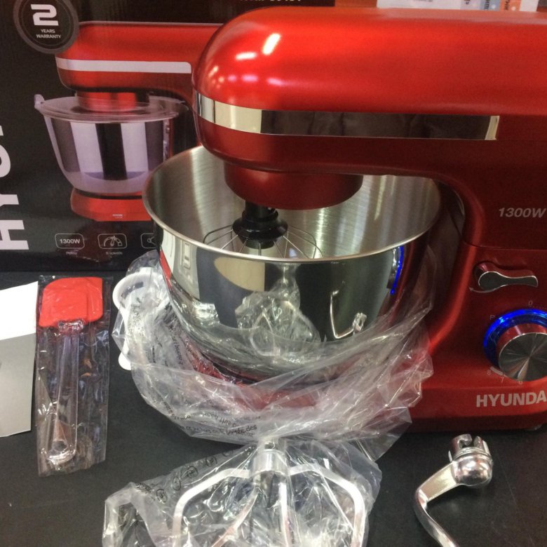 Миксер(новый)планетарный HYUNDAI,чаша-4,5л,1300Вт. – купить в ...