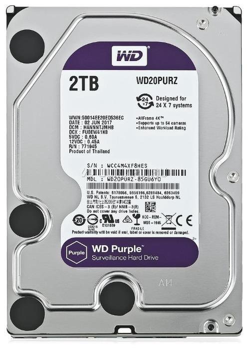 Купить Жесткий Диск Wd Purple Wd40purz