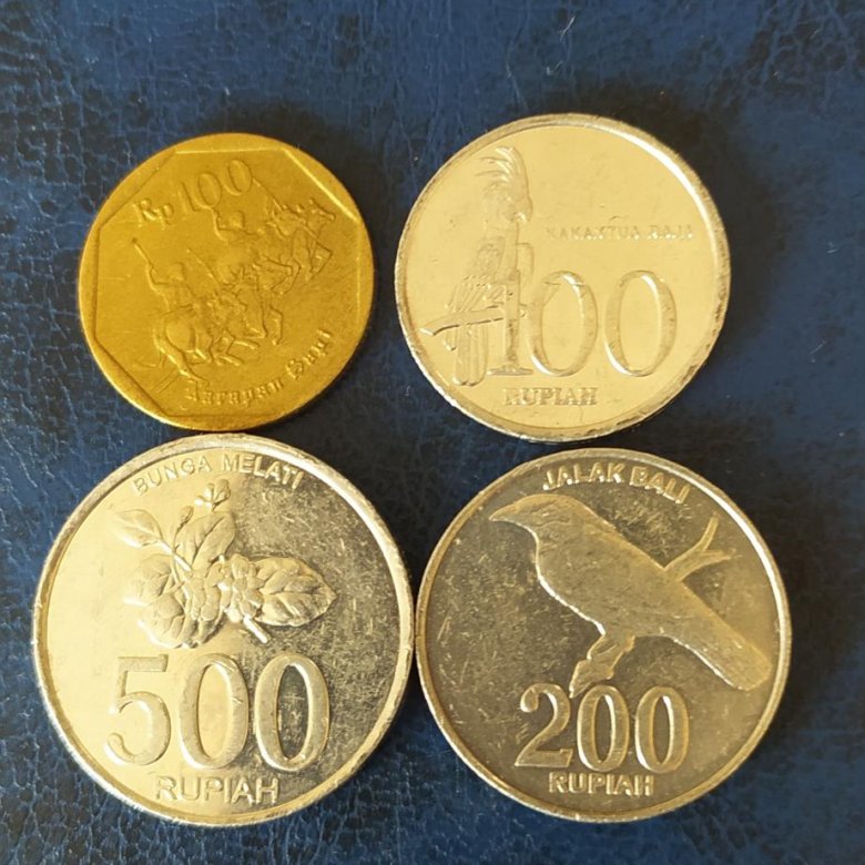 Монеты Индонезии, 4 штуки – купить в Таганроге, цена 90 руб., дата ...