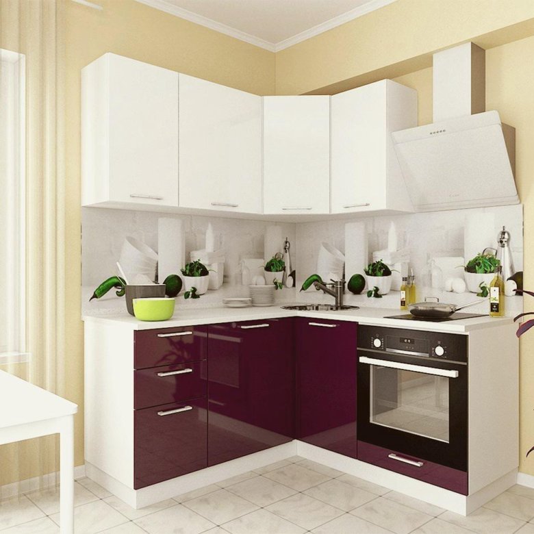 Фото модульные кухни для маленькой кухни фото