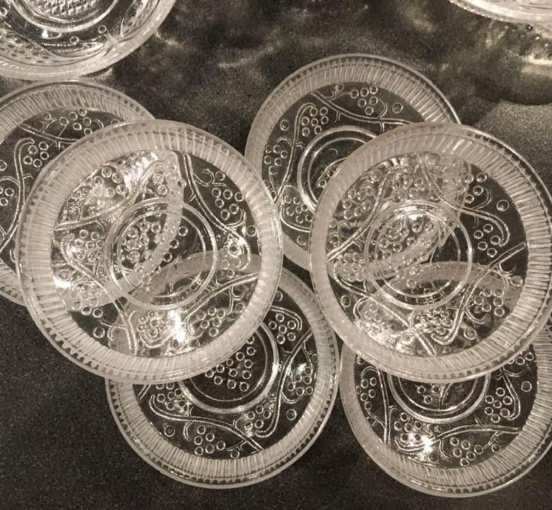 Хрустальные розетки для варенья, СССР – купить в Москве, цена 1 500 руб ...