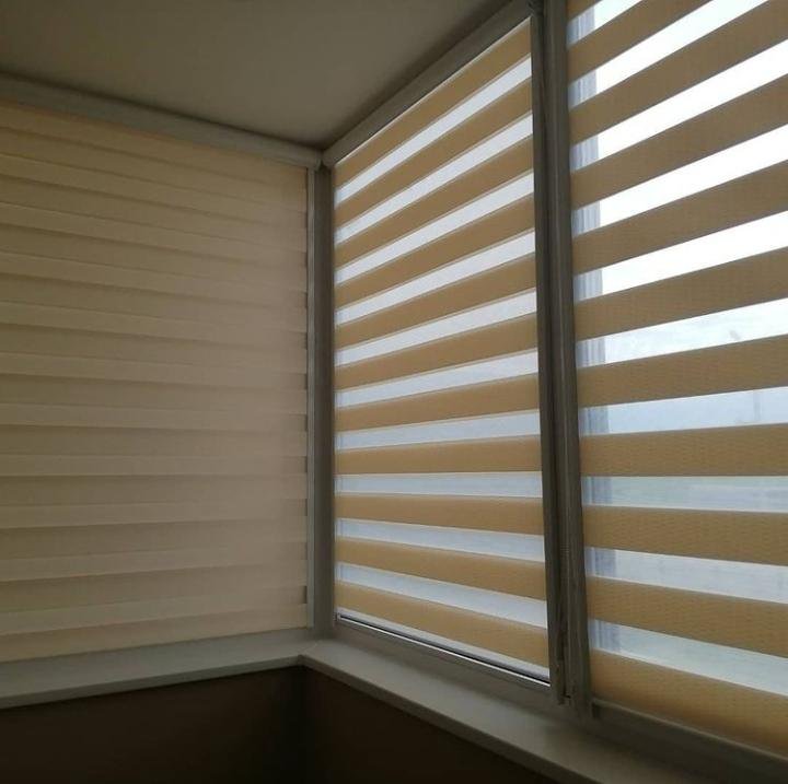 Жалюзи и рулонные шторы Зебра – купить в Красноярске, цена 1 900 руб ...