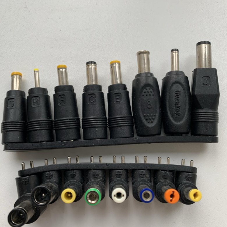 набор переходников питания 28 в 1 (2,1х5,5). разъём для ac/dc adapter. переходник разъема питания 5 штырьковый. набор переходников для блока питания ноутбука sony. (6,4*4,4/6,3*3/5,5*1,7/4,8*1,7.
