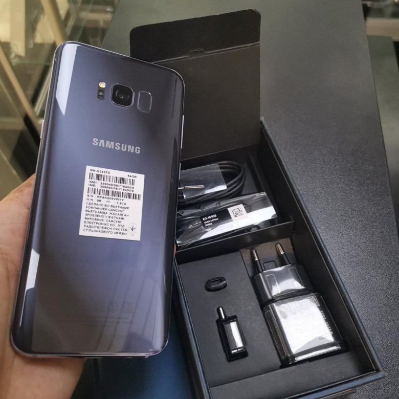 Samsung Galaxy s8+ новый рст – купить в Москве, цена 23 900 руб ...